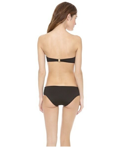 ZIMMERMANN(ジマーマン)の「Zimmermann Vivid Teardrop Bandeau Bikini(水着・Black・3/0)」の4枚目の写真