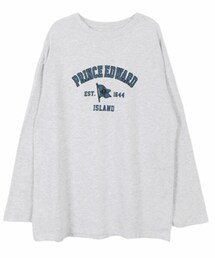 DHOLIC STYLE | [66girls] ESTロゴTシャツ(Tシャツ/カットソー)