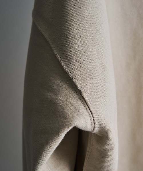 LIDNM（リドム）の「WIDE LOOSE PARKA（パーカー・メンズ・ブラウン系/ホワイト系/グリーン系・MEDIUM/LARGE）」の5枚目の写真