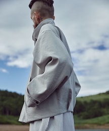 LIDNM | NYLON OX SHORT BLOUSON(ブルゾン)