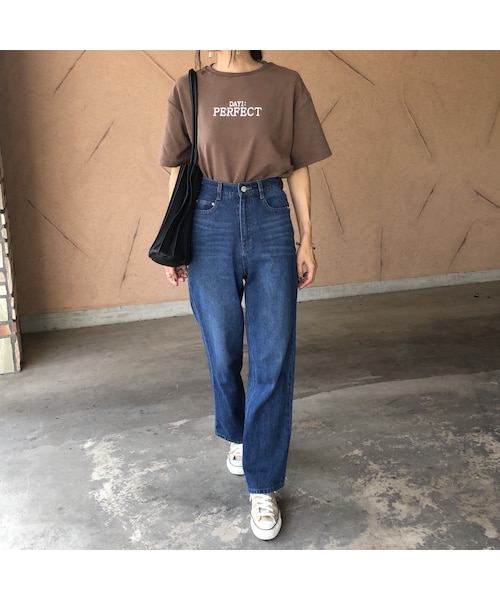 copine（コピン）の「柔らかな肌触り！シンプルロゴtシャツ(3color)【クリックポスト対象商品】（Tシャツ/カットソー・レディース・その他）」の12枚目の写真