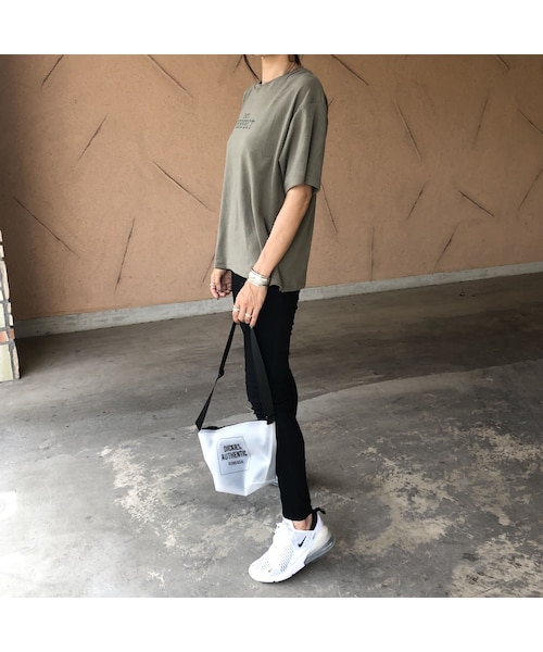 copine（コピン）の「柔らかな肌触り！シンプルロゴtシャツ(3color)【クリックポスト対象商品】（Tシャツ/カットソー・レディース・その他）」の4枚目の写真