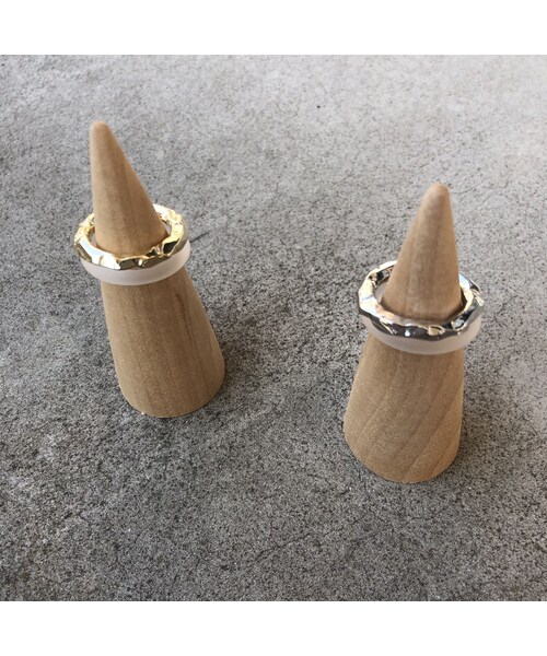 copine（コピン）の「異素材が新鮮！デザインリング(2color)【クリックポスト対象商品】（リング・レディース・その他）」の2枚目の写真