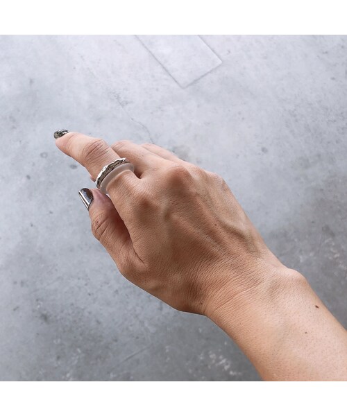 copine（コピン）の「異素材が新鮮！デザインリング(2color)【クリックポスト対象商品】（リング・レディース・その他）」の12枚目の写真