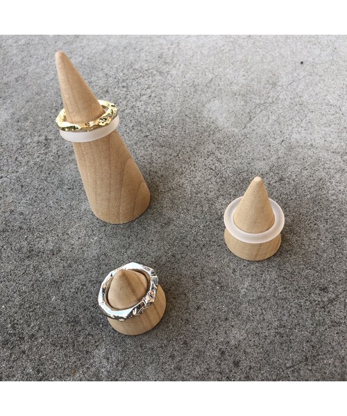 copine（コピン）の「異素材が新鮮！デザインリング(2color)【クリックポスト対象商品】（リング・レディース・その他）」の3枚目の写真