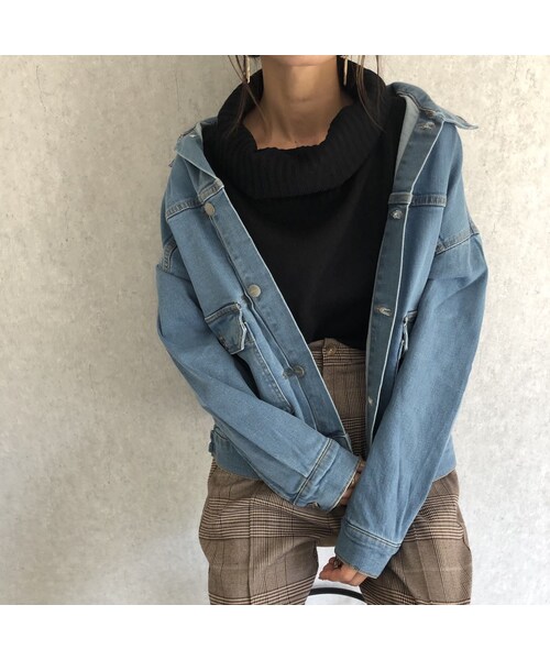 copine(コピン)の「再入荷!シンプル大人カジュアル!タートルノースリーブニット(3color)【クリックポスト対象商品】(ニット/セーター・レディース・その他)」の3枚目の写真