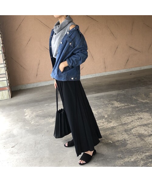 copine(コピン)の「再入荷!シンプル大人カジュアル!タートルノースリーブニット(3color)【クリックポスト対象商品】(ニット/セーター・レディース・その他)」の6枚目の写真