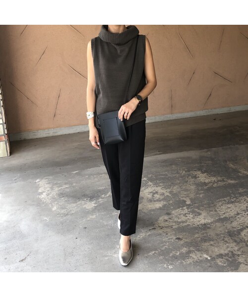 copine(コピン)の「再入荷!シンプル大人カジュアル!タートルノースリーブニット(3color)【クリックポスト対象商品】(ニット/セーター・レディース・その他)」の10枚目の写真