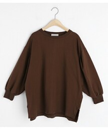 DHOLIC | アンバランスヘムパフTシャツ(Tシャツ/カットソー)