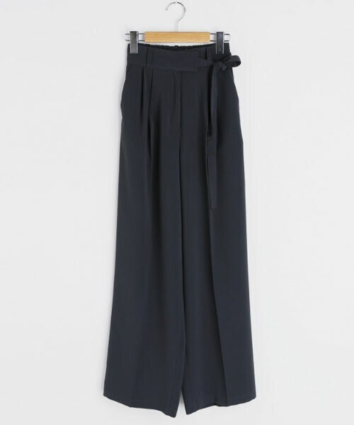 DHOLIC（ディーホリック）の「リボンワイドパンツ（その他パンツ・レディース・ブラック/グレー/ブラウン・FREE）」の2枚目の写真