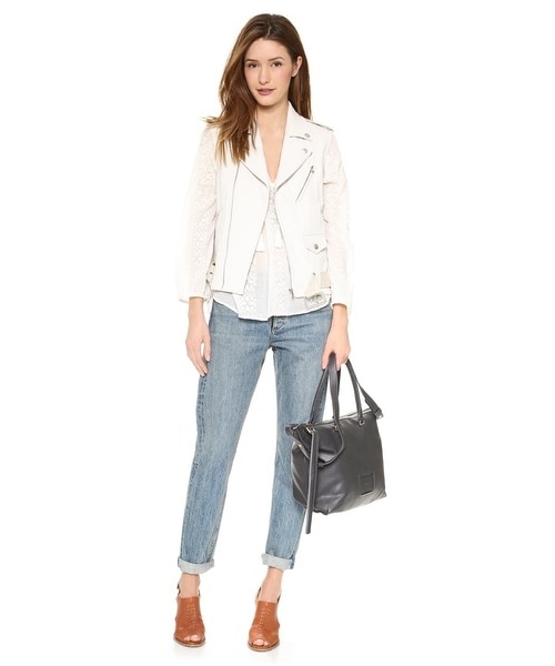 SEE BY CHLOE（シーバイクロエ）の「See by Chloe Alix Shoulder Bag with Shoulder Strap（バッグ・Berry/Graphite・One Size）」の8枚目の写真