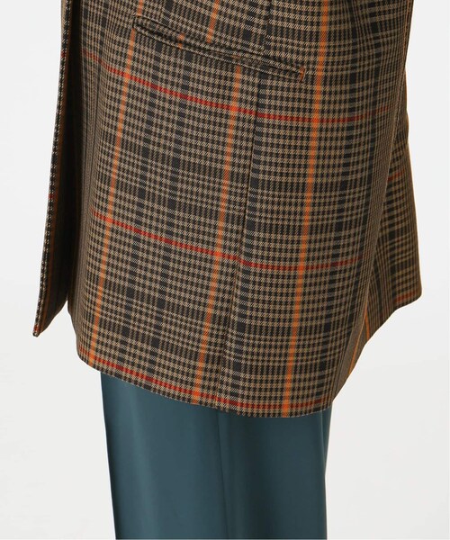 CITYSHOP（シティーショップ）の「GREN CHECK JACKET（ジャケット/アウター・ブラウン A/36/在庫あり/38）」の10枚目の写真