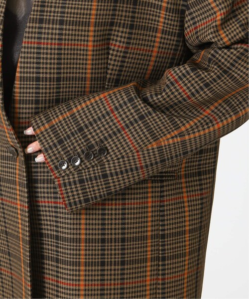CITYSHOP（シティーショップ）の「GREN CHECK JACKET（ジャケット/アウター・ブラウン A/36/在庫あり/38）」の9枚目の写真