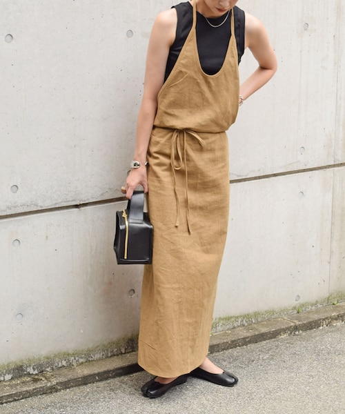 no brand(ノーブランド)の「ホルターコットンOne-piece(ワンピース・レディース・その他)」の6枚目の写真