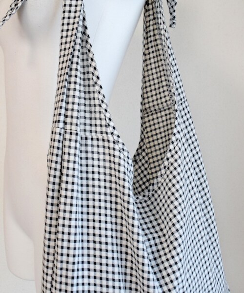 no brand(ノーブランド)の「Gingham Check Bag(トートバッグ・レディース・その他)」の8枚目の写真