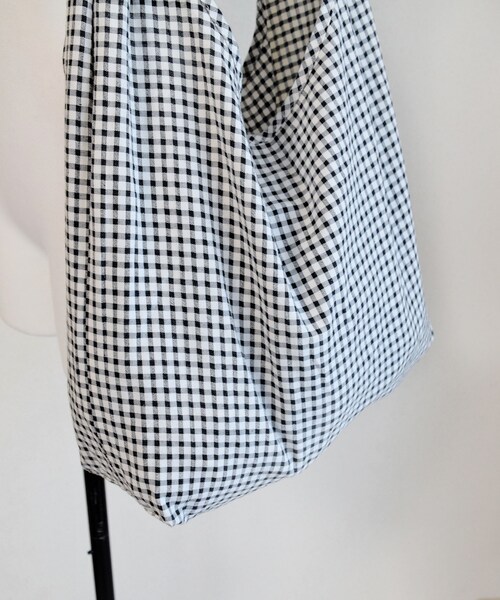no brand(ノーブランド)の「Gingham Check Bag(トートバッグ・レディース・その他)」の10枚目の写真