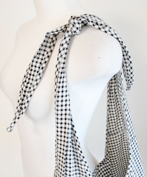 no brand(ノーブランド)の「Gingham Check Bag(トートバッグ・レディース・その他)」の9枚目の写真