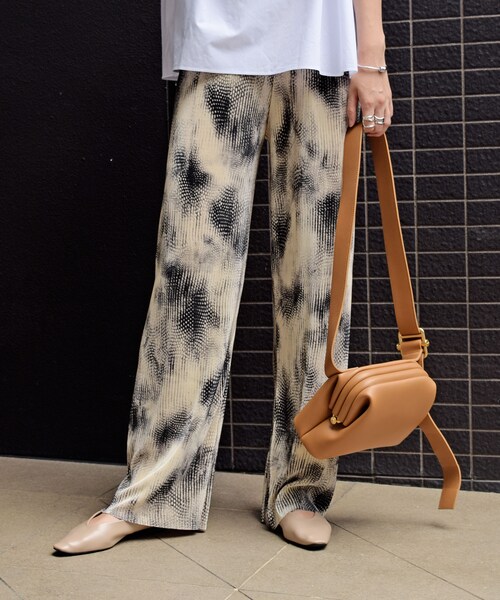 no brand(ノーブランド)の「タイダイプリーツラフPT(その他パンツ・レディース・その他)」の8枚目の写真
