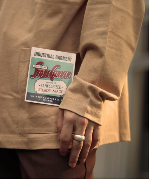 417 EDIFICE（フォーワンセブンエディフィス）の「417 別注 UTILITY ロングスリーブ TEE（トップス・ブラック/S/在庫あり/M/L/残り3点）」の15枚目の写真