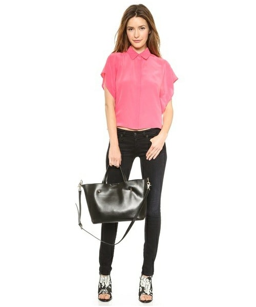 MONSERAT DE LUCCA（モンセラットデルカ）の「Monserat De Lucca Docente Small Tote（トートバッグ・Black/Brown/Pine・One Size）」の13枚目の写真