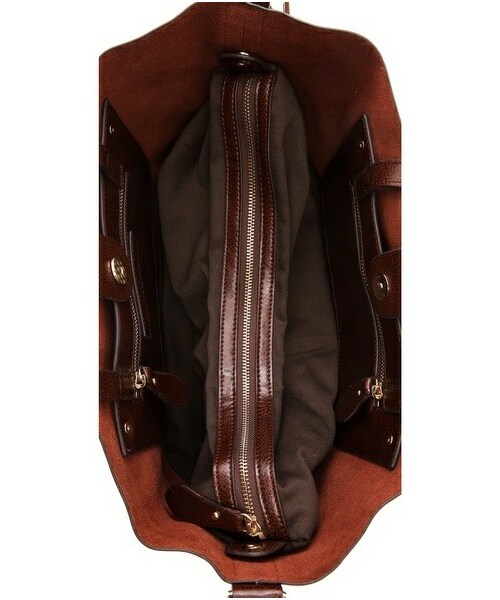 MONSERAT DE LUCCA（モンセラットデルカ）の「Monserat De Lucca Docente Small Tote（トートバッグ・Black/Brown/Pine・One Size）」の11枚目の写真