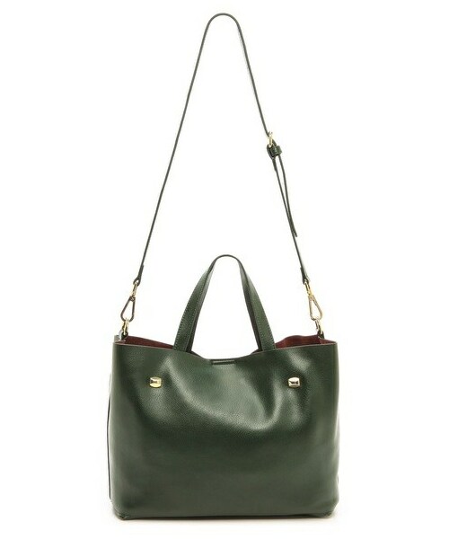 MONSERAT DE LUCCA（モンセラットデルカ）の「Monserat De Lucca Docente Small Tote（トートバッグ・Black/Brown/Pine・One Size）」の14枚目の写真