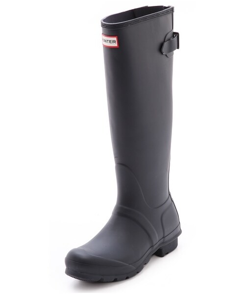 HUNTER（ハンター）の「Hunter Boots Original Back Adjustable Boots（ブーツ・Black/Navy・10/5/6/7/8/9）」の8枚目の写真