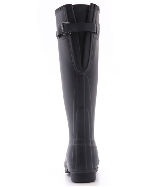 HUNTER（ハンター）の「Hunter Boots Original Back Adjustable Boots（ブーツ・Black/Navy・10/5/6/7/8/9）」の7枚目の写真