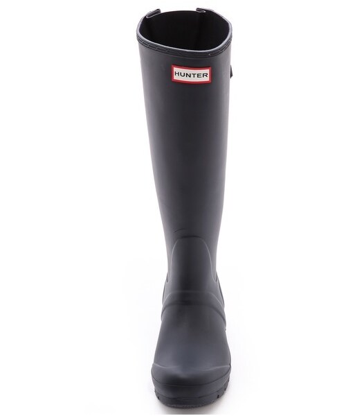 HUNTER（ハンター）の「Hunter Boots Original Back Adjustable Boots（ブーツ・Black/Navy・10/5/6/7/8/9）」の9枚目の写真