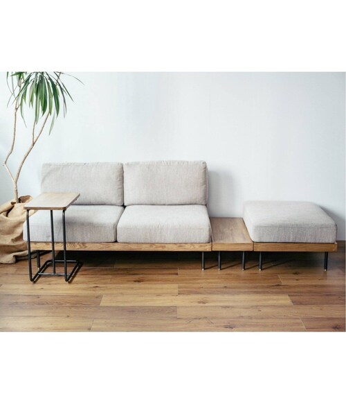 JOURNAL STANDARD FURNITURE　 2シーター リルソファ 大型商品》LILLE SOFA 2シーター グレー 2ND（ソファ）｜JOURNAL