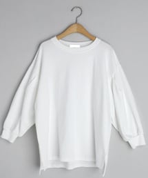 DHOLIC | アンバランスヘムパフTシャツ(Tシャツ/カットソー)