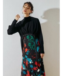 UN3D. トップス セール】MULTICOLOR WAVE LINE KT TOP / マルチカラーウェーブ