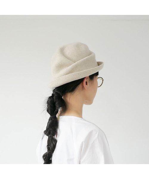 ˚✧₊⁎新品未使用⁺˳✧༚mature ha. bell hat bell hat - cashmere x lamb wool