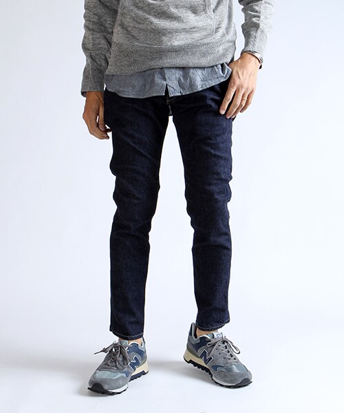 FREAK'S STORE(フリークスストア)の「ストレッチスキニーデニム ワンウォッシュ 【JAPAN MADE】(パンツ・メンズ・ダークネイビー・S/M/L)」の13枚目の写真
