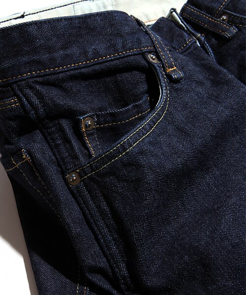 FREAK'S STORE(フリークスストア)の「ストレッチスキニーデニム ワンウォッシュ 【JAPAN MADE】(パンツ・メンズ・ダークネイビー・S/M/L)」の4枚目の写真