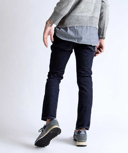 FREAK'S STORE(フリークスストア)の「ストレッチスキニーデニム ワンウォッシュ 【JAPAN MADE】(パンツ・メンズ・ダークネイビー・S/M/L)」の15枚目の写真