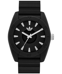 adidas | adidas Originals 'Santiago' Silicone Strap Watch, 42mm(アナログ腕時計)