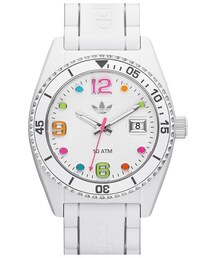 adidas | adidas Originals 'Brisbane' Silicone Strap Watch, 42mm(アナログ腕時計)