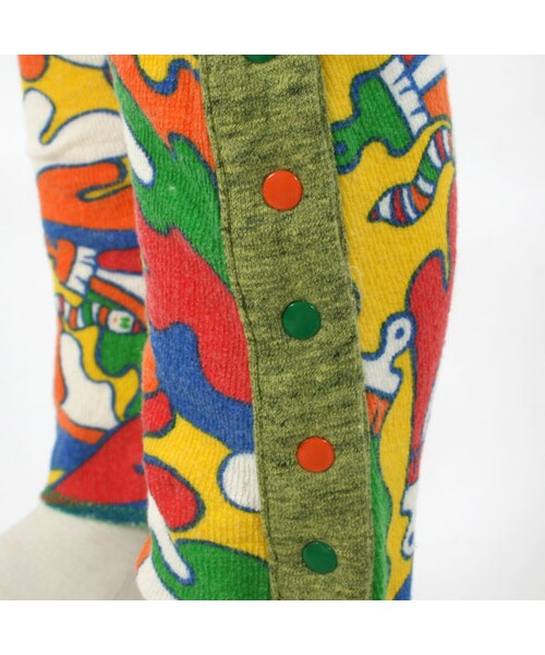 BOO HOMES（ブー オム）の「ロングパンツ（イロイロ柄）（パンツ・キッズ・レインボー・XS(80~90cm)/S(100~110cm)/M(120~130cm)/L(140~150cm)）」の6枚目の写真