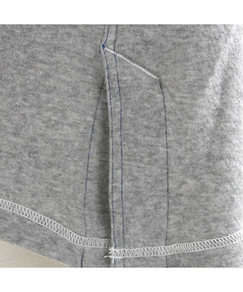 One deux boo（ワンドゥーブー）の「ロングスリーブジャケット（トップス・キッズ・ブルー/グレー/ピンク・XS(80~90cm)/S(100~110cm)/M(120~130cm)/L(140~150cm)）」の14枚目の写真