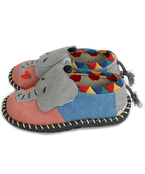 BOO SHOES（ブー シューズ）の「Babyアニマルシューズ（ゾウさん）（シューズ・キッズ・グレー・13cm/14cm/15cm/16cm）」の3枚目の写真
