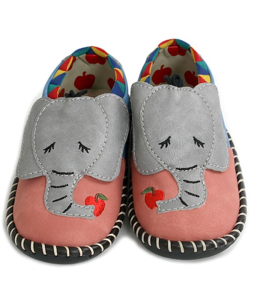 BOO SHOES（ブー シューズ）の「Babyアニマルシューズ（ゾウさん）（シューズ・キッズ・グレー・13cm/14cm/15cm/16cm）」の2枚目の写真
