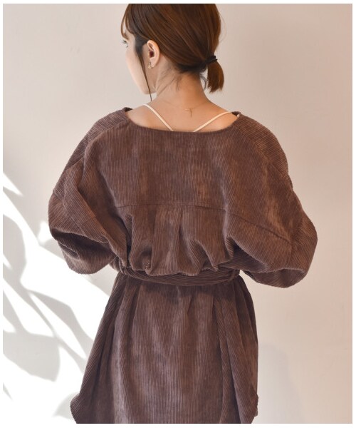 w closet（ダブルクローゼット）の「ランダムコーデュロイジャケット