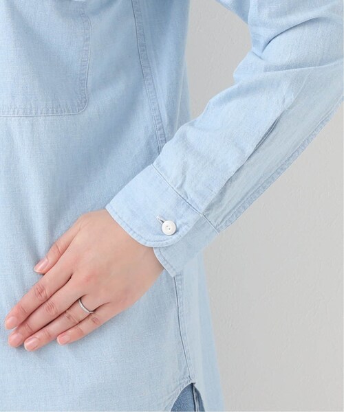DEUXIEME CLASSE - 新品　MADISONBLUE シャンブレー　madame ワークシャツ Deuxieme Classe（ドゥーズィエムクラス）の「シャンブレー