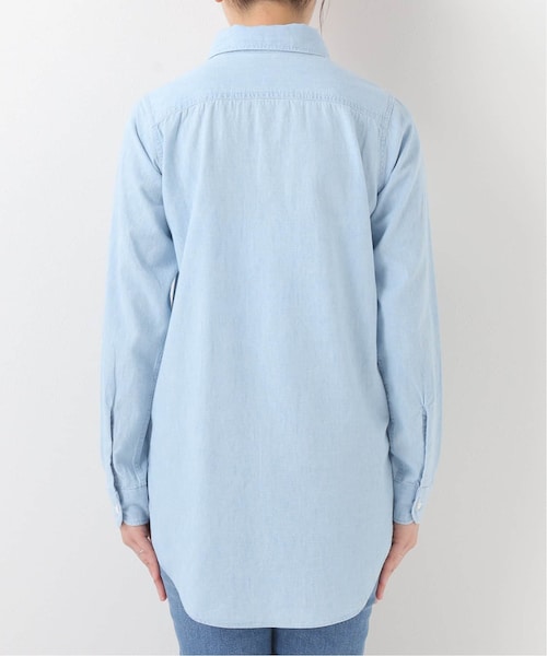 DEUXIEME CLASSE - 新品　MADISONBLUE シャンブレー　madame ワークシャツ Deuxieme Classe（ドゥーズィエムクラス）の「シャンブレー