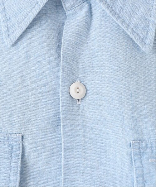DEUXIEME CLASSE - 新品　MADISONBLUE シャンブレー　madame ワークシャツ Deuxieme Classe（ドゥーズィエムクラス）の「シャンブレー
