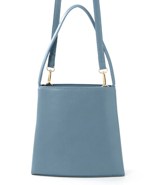 GRL（グレイル）の「2wayスクエアショルダーバッグ（ショルダーバッグ・レディース・マスタード/オフホワイト/ブルー・F）」の3枚目の写真