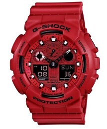 G-SHOCK | G-Shock 'Neon Highlights' Ana-Digi Watch, 55mm(アナログ腕時計)