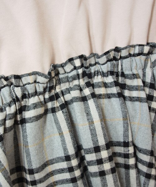 Clice de Paris（クリシェドゥパリス）の「肩リボンドッキングワンピース（ワンピース/ドレス・レディース・ブラック/グレー/ピンク・ワンサイズ）」の8枚目の写真