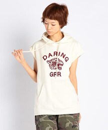 DOUBLE NAME | パーカーチュニック(トップス)